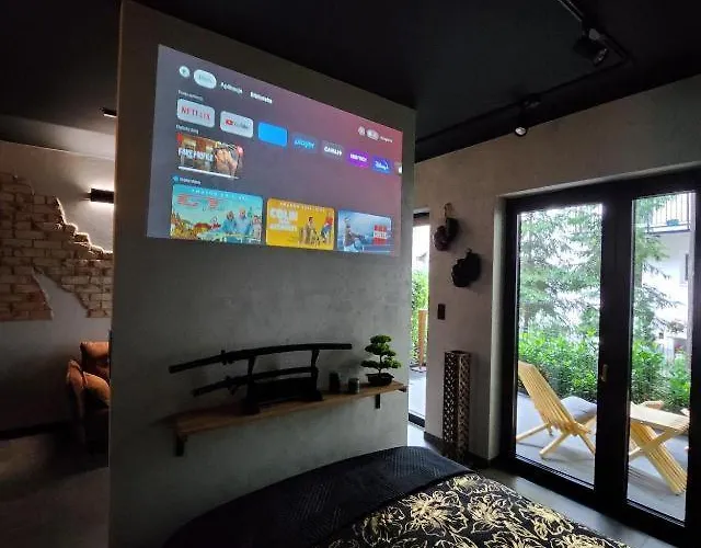 Luxury River Side Apartament, Free Parking Apartment Krakau