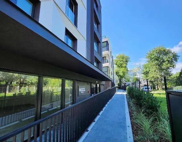 Luxury River Side Apartament, Free Parking Apartment Krakau